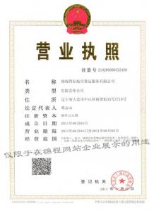 焦点娱乐国际航空货运服务有限公司营业执照