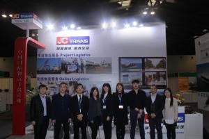 焦点娱乐集团参加上海国际件杂货运输展览会