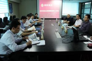 连云港海通集团来访焦点娱乐国际物流