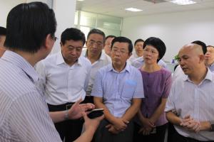 辽宁省副省长周忠轩视察焦点娱乐国际物流