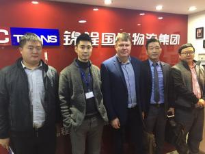俄远东海洋轮船公司来访焦点娱乐青岛分公司