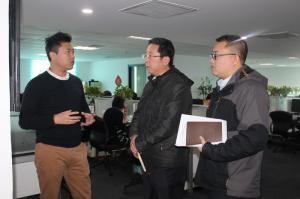 大连市物流发展管理中心来访焦点娱乐网
