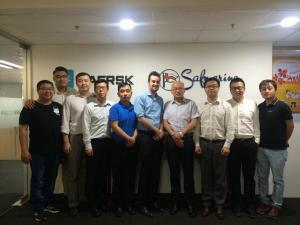 焦点娱乐集团与萨非航运洽谈深入合作