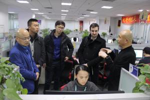 萨非航运来访焦点娱乐集团