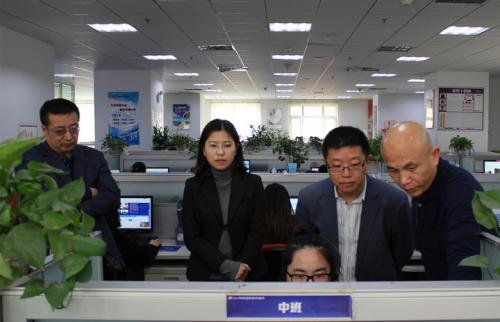大连中山区副区长刘剑一行莅临焦点娱乐集团参观视察