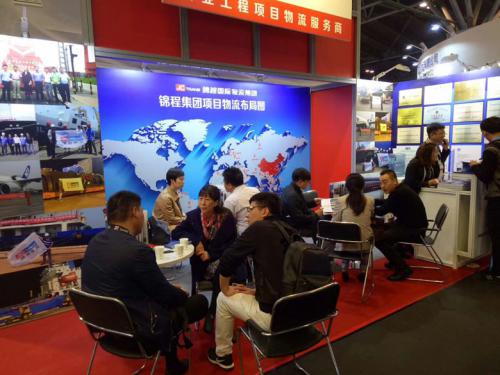 焦点娱乐集团参展上海国际件杂货运输展览会