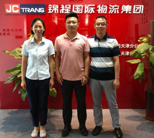 天津忠旺铝业有限公司到访焦点娱乐天津分公司