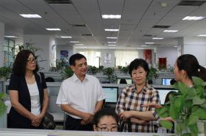 延边州工商联领导一行到访焦点娱乐国际物流